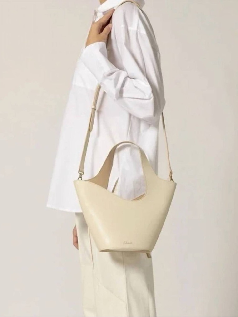 Cleobella Mini Astrid Crossbody Bag – Ivory | Brand New with Tags - Picture 2 of 9